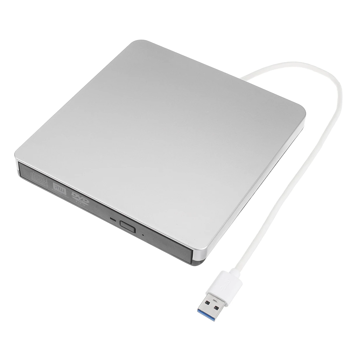 USB Silver Тип C USB 3,0 внешний DVD/CD/VCD горелка RW SVCD привод плеер оптический привод для Mac/PC/Apple ноутбук/OS/Windows - Цвет: USB Silver