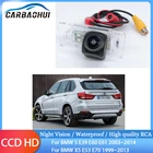 170  HD 1280P Автомобильная камера заднего вида с ночным видением, водонепроницаемая Высококачественная RCA для BMW 5 X5 E39 E60 E61 E53 E70