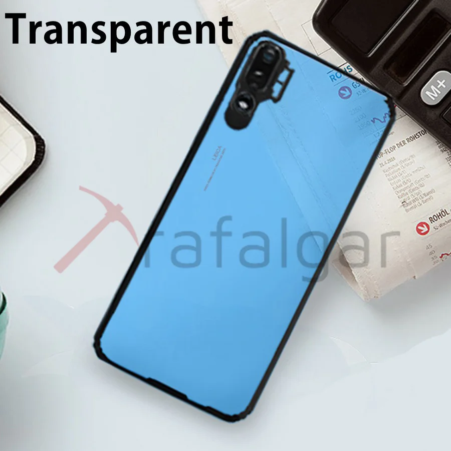 Для huawei P20 Pro Задняя стеклянная крышка батареи задняя дверь Корпус чехол панель для huawei P20 Pro Задняя стеклянная крышка с объективом камеры