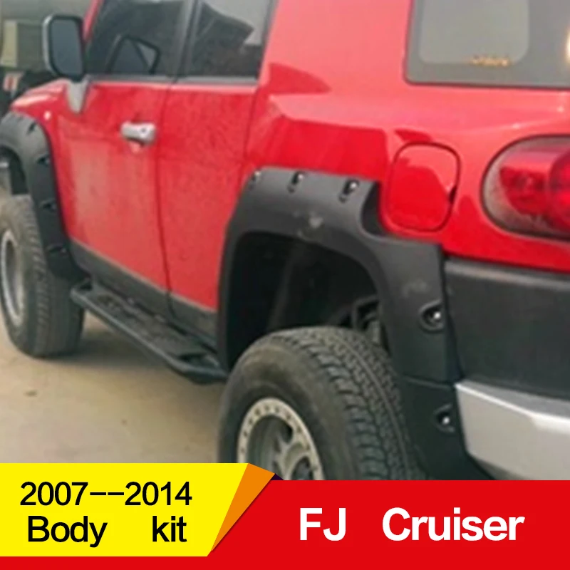 Подходит для Toyota FJ Cruiser Body kit fender 2007- год Воздухозаборники вентиляционные крышки автомобиля refitt широкий кузов аксессуары