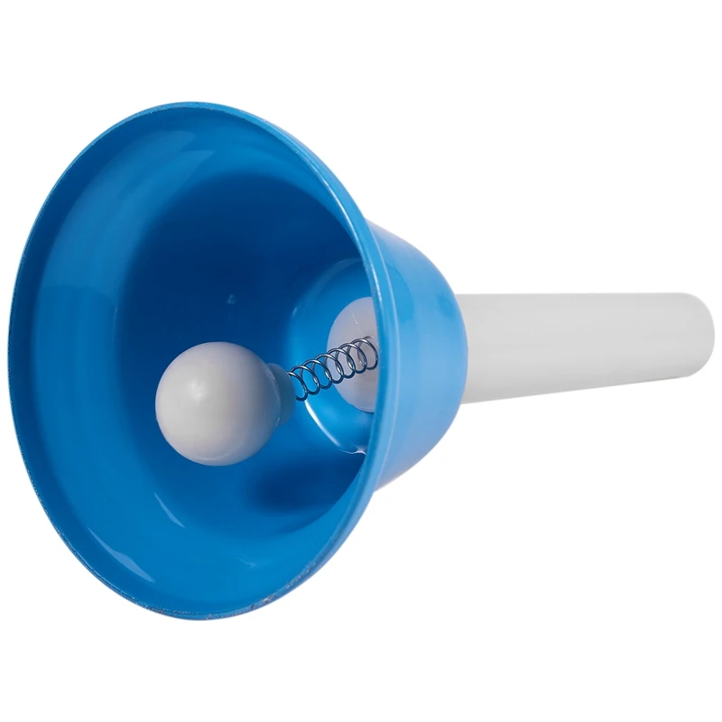 Ручной Колокольчик 8 нот металл красочные детские музыкальные игрушки