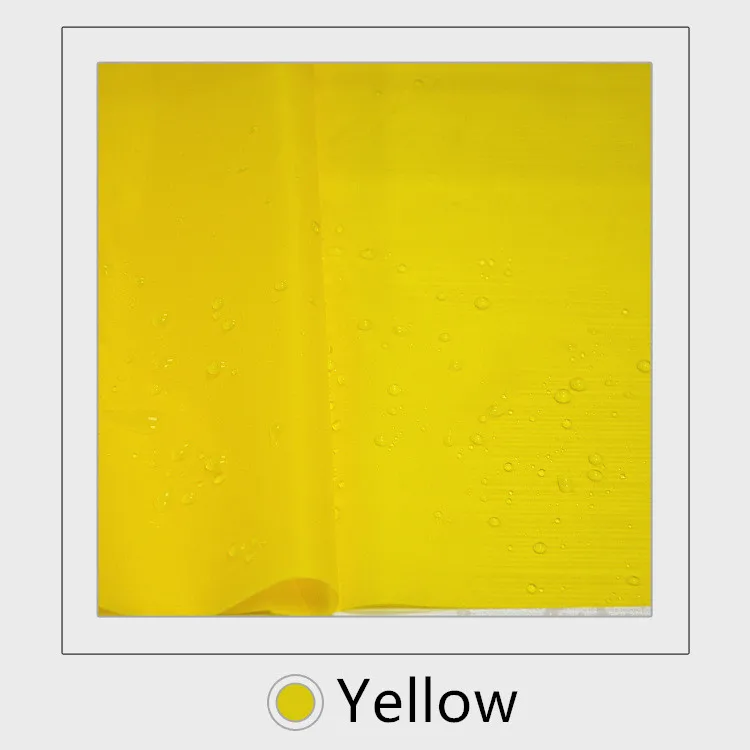 Yellow 150x100 см тонкий 190 т поли тафф покрытие водонепроницаемая ткань анти-вода полиэстер тафты для зонт-тент флаг драпировка швейные инструменты - Цвет: Yellow