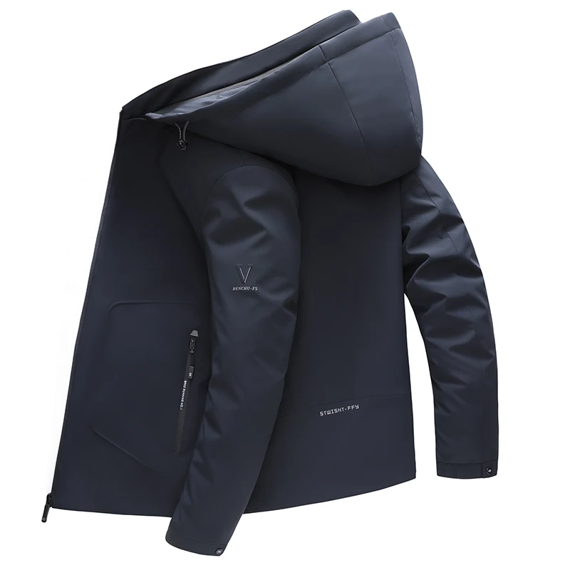 

Down Jacket Thickening 2021 New Winter Jacket Men's Coats Male Outerwear Casual Down Jacket Men Coat