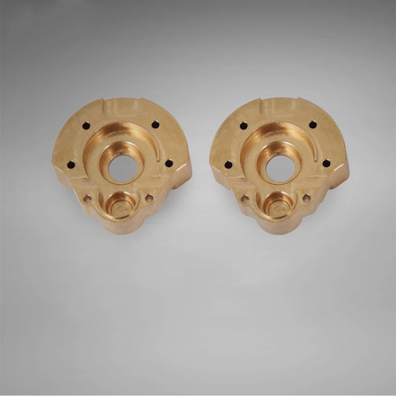 

4Pcs Heavy Brass Outer Portal Drive Housing Counterweight for 1/10 RC Crawler Redcat GEN8 Upgrade Parts