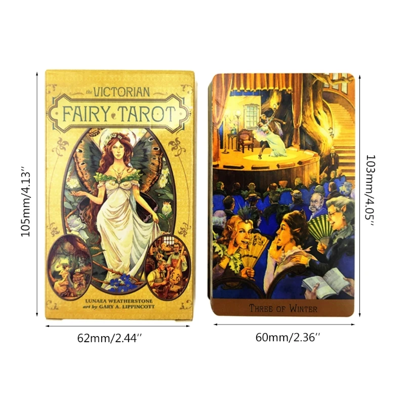 

Decameron Tarots 78-Card Deck Full English Oracle Cards Friends Party Board Game