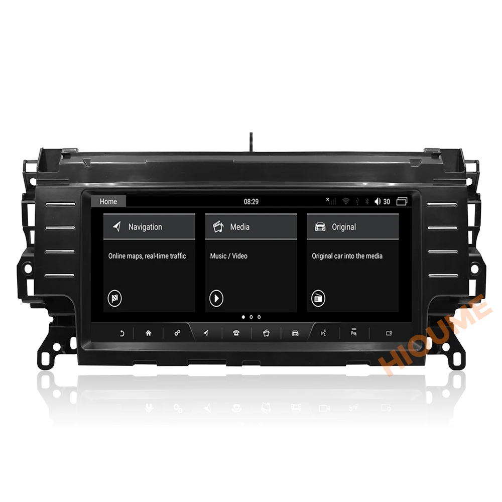 10 25 &quotAndroid 9 GPS Навигация Аудио плеер Радио для Ranger Rover discovery Sport 2016-2018 Bluetooth WIFI 8 ядер