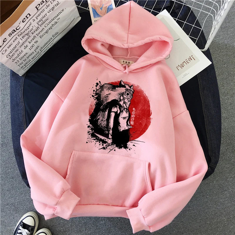 Totoro Studio Ghibli Kawaii толстовки Harajuku Забавный аниме для женщин мультфильм толстовка Ullzang 90s мода толстовка Графический Женский милый