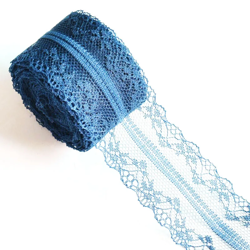 5 ярдов красивых кружевных лент 4 см ширина сделай сам одежда/цветочные