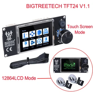 Сенсорный экран BIGTREETECH TFT24 V1.1, ЖК-дисплей 12864 дюйма, запчасти для 3D принтера Ender 3 SKR V1.3 PRO MINI E3 VS MKS TFT24 TFT35