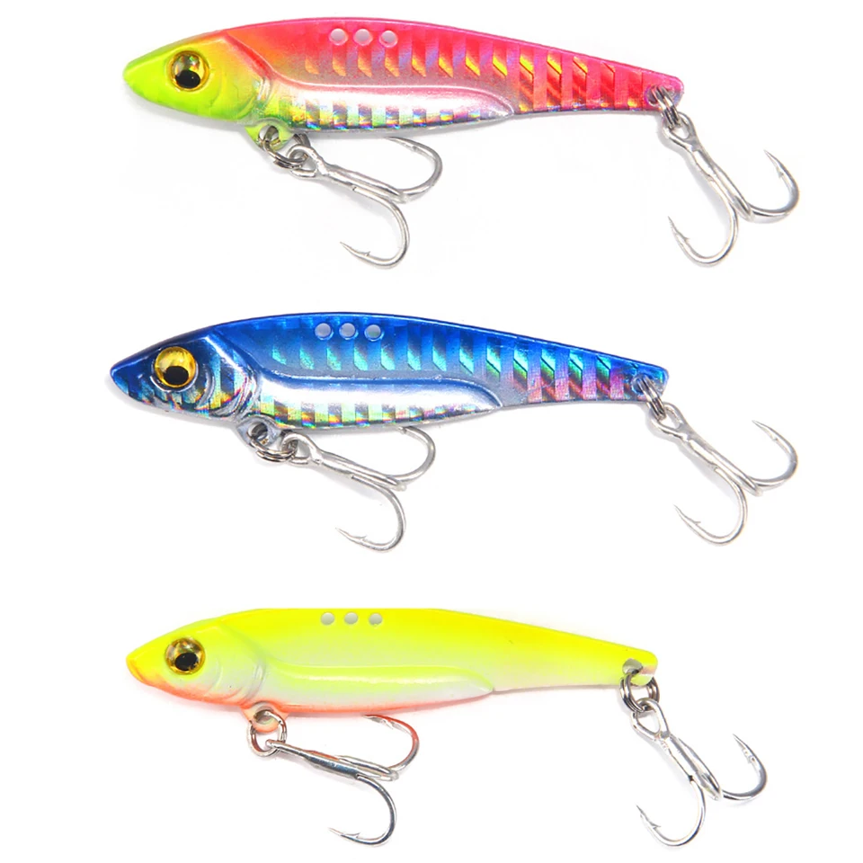 

VIB Vibration Lure 3D Fisheyes Outdoor Sea Boat River Fishing Artificial bait lifelike Fishing Lures Fishing Tools