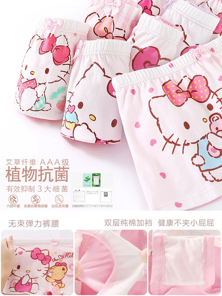 

Original Disney Girls Underwear Cotton Children's Shorts Girls Briefs Boxers