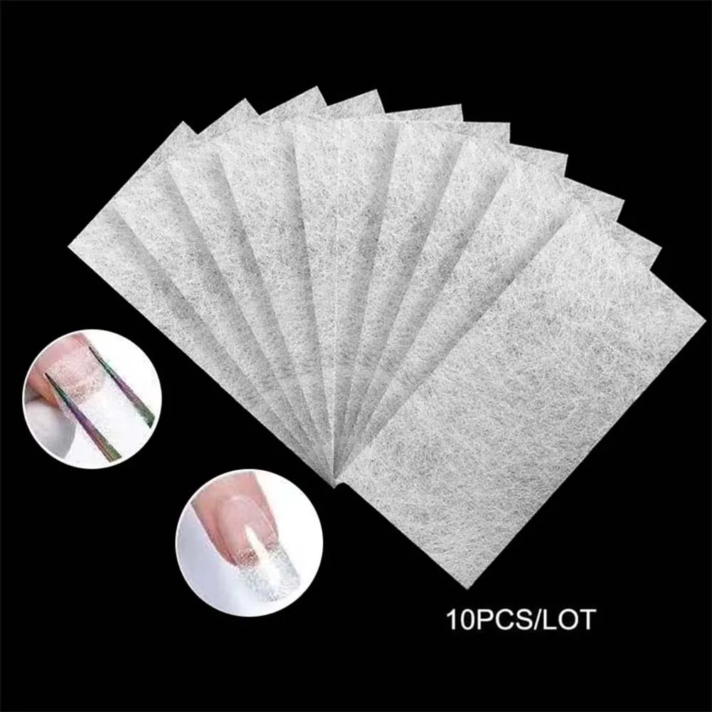 

Beauty Nail Art Silk Fiber Glass Gel Fake Tips Extension UV Repair Builder Gel Nails UV Manicure Set Nail Art Semi Permanant