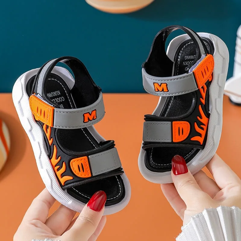

Children's Sandals Casual Shoes 2021 Summer Boy Baby Slipper Non-slip Beach Shoes Breathable Sneakers Boy and Girl Walking Shoes