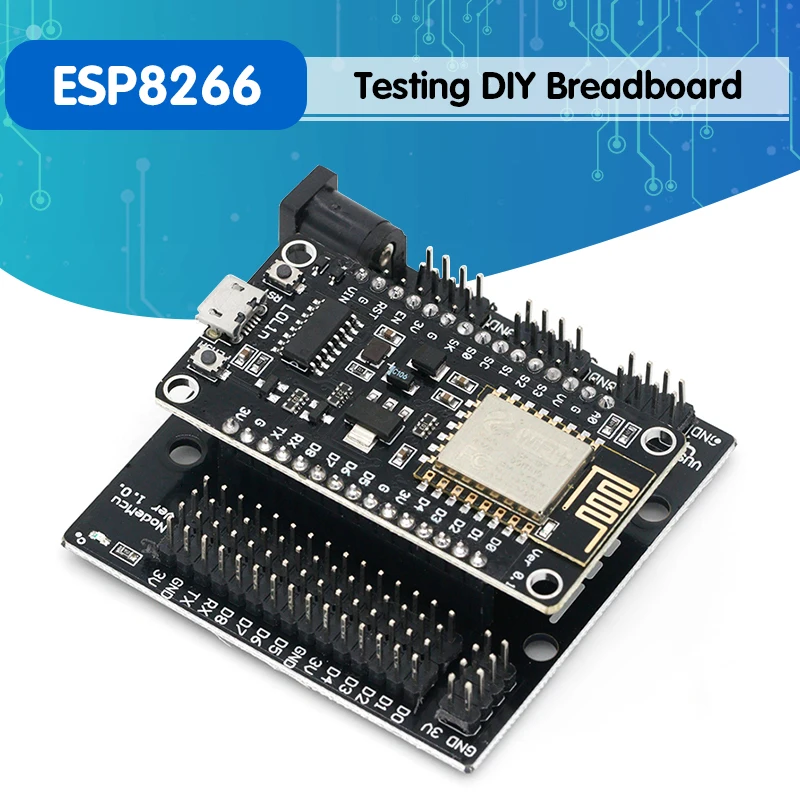 NodeMcu подходит для Node MCU база ESP8266 тестирования DIY макет базовый тестер V3 |