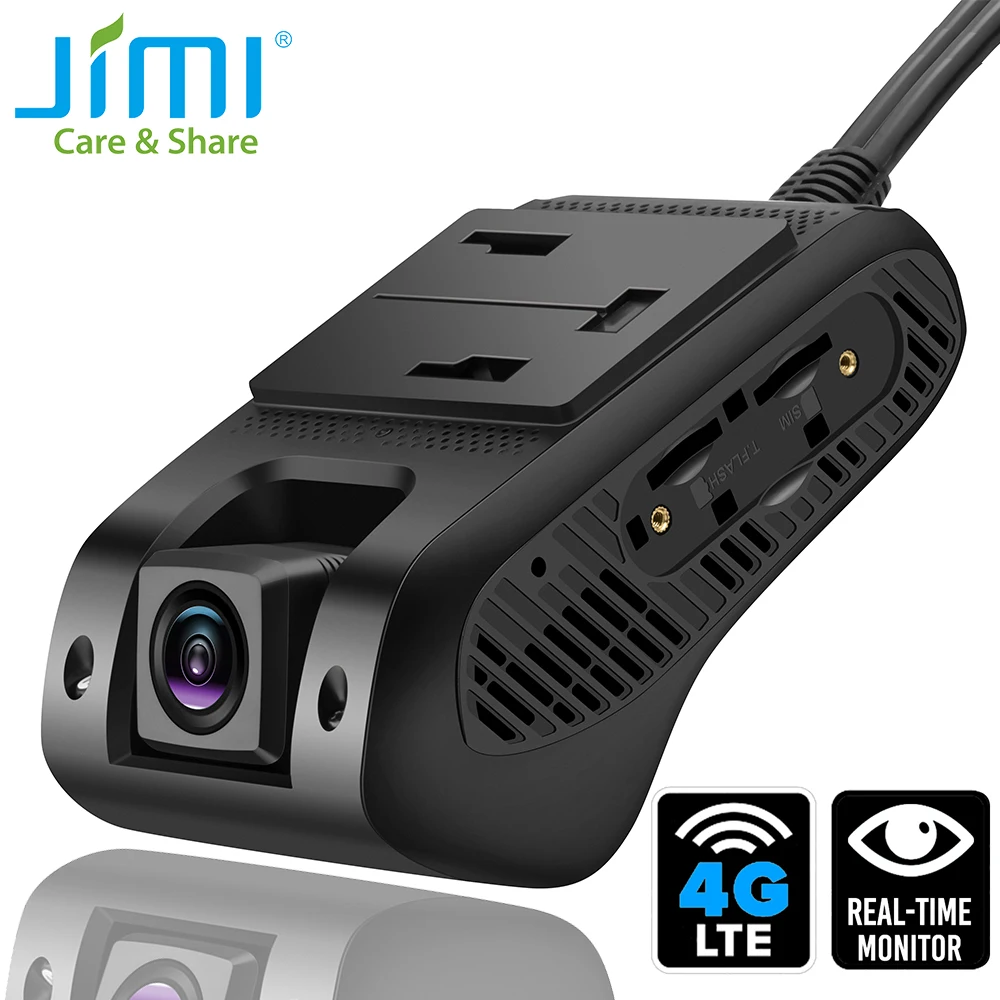 JIMI 4G Wi Fi видеорегистратор JC400P GPS отслеживание с 2 видеорегистраторами в реальном