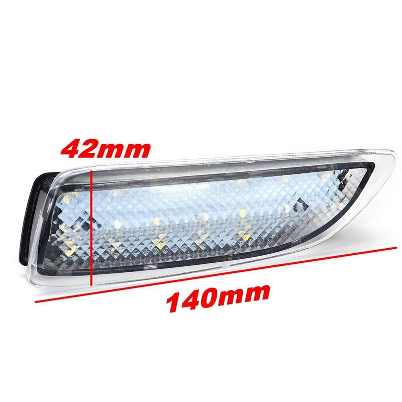 Автомобильный светодиодный задний бампер отражатель стоп светильник фонарь для