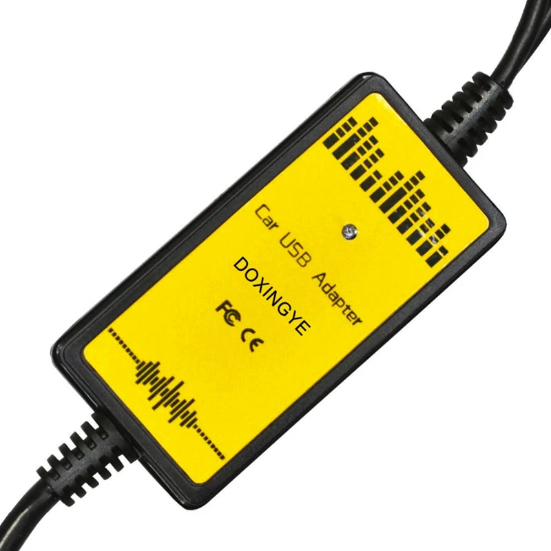 6 + 6-контактный автомобильный радиоприемник цифровой USB MP3 интерфейс адаптер для