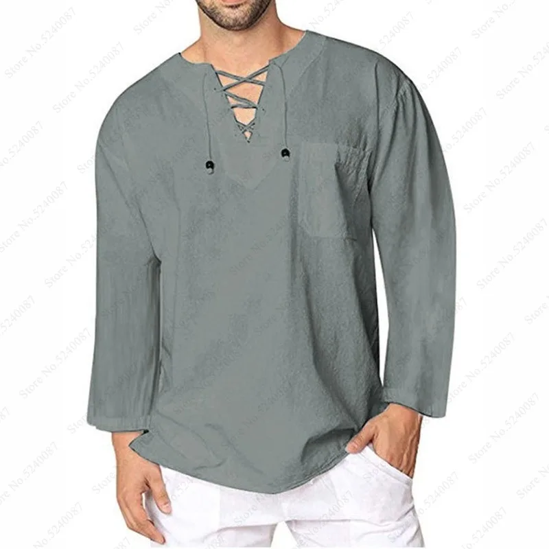 Мужская средневековая одежда свободная блузка Саудовская Аравия бандажные