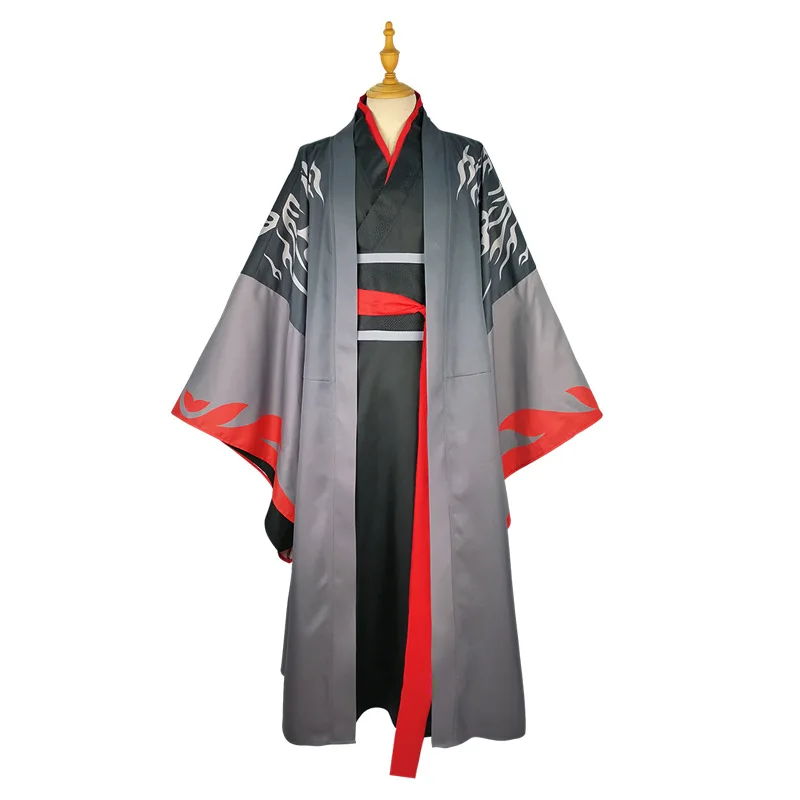Wei wu xian Wei Wuxian/костюм для косплея Патриарха илинга, гроссмейстера демонического культивирования, костюм Вэй Wuxian Mo Dao Zu Shi, мужской костюм - Цвет: Wei wu xian