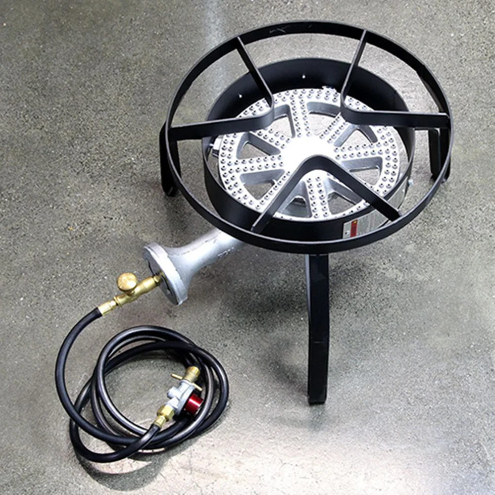 Горелка для сжиженного газа высокого давления с подставкой и REGULATOR--HOME | Дом сад