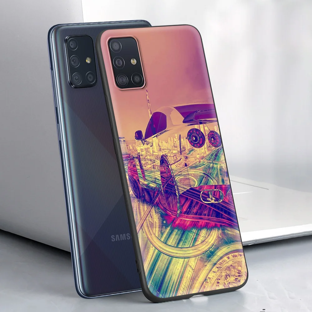 

Japan JDM Sports Car Comic Phone Accessories Case for Samsung Galaxy A12S A12 A02S A51 A71 A52 A41 A01 A11 5G Luxury Soft Cover