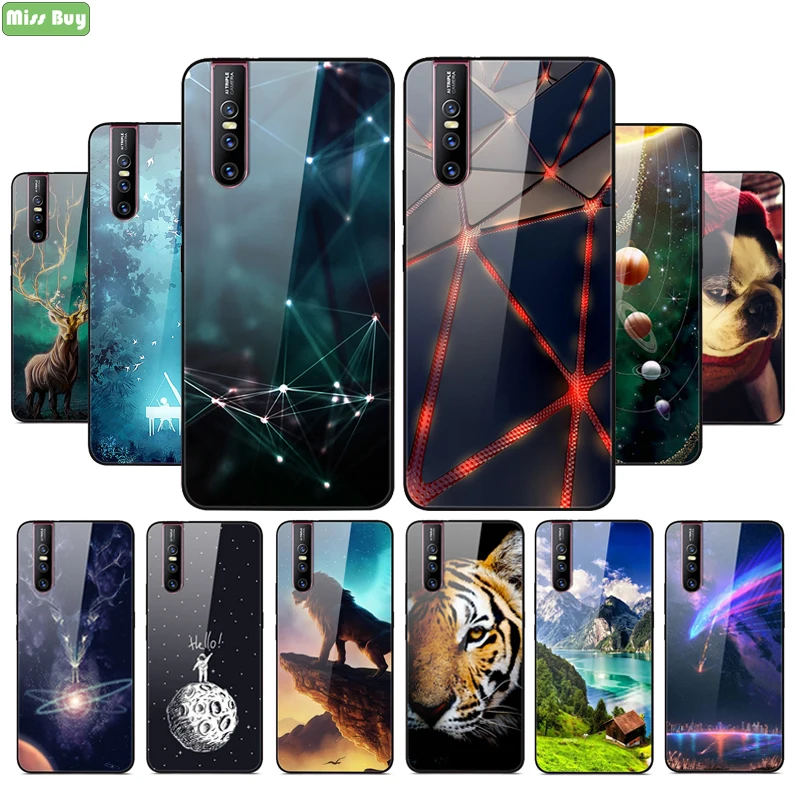 Роскошный чехол из закаленного стекла для Xiaomi Redmi K30 Note 8t 8 Pro 5 6 7 6a 7a мягкий