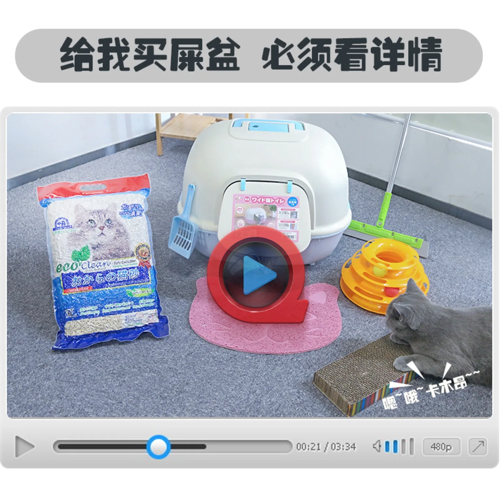 Полностью закрытая кошачий песок горшок в виде толстого кота Туалет кошка Wnt510