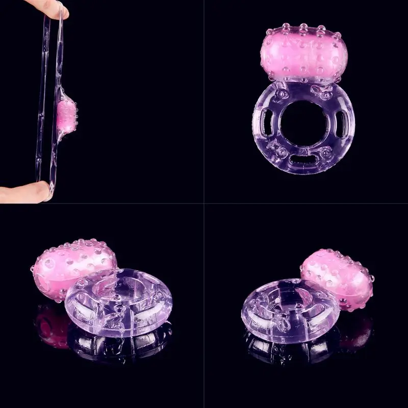 Мощная вибрация фаллоимитатор кольцо стимулятор массажер упражнения для