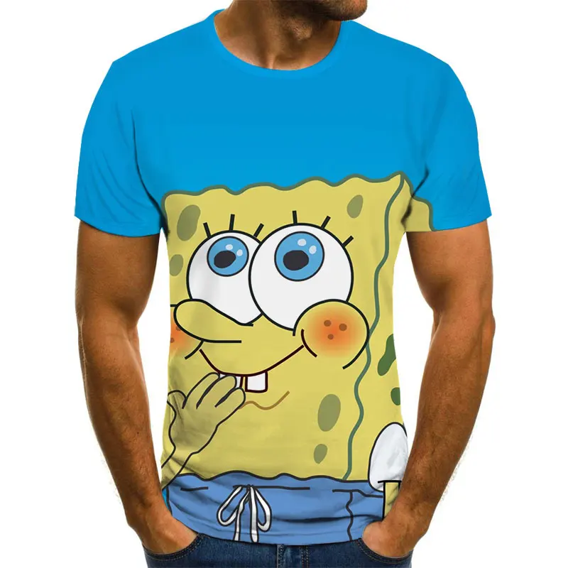 

Cartoon anime round neck 3D printed men/women fashion T-shirt tops Summer Breathable and Breathable Casual male Creative T shirt