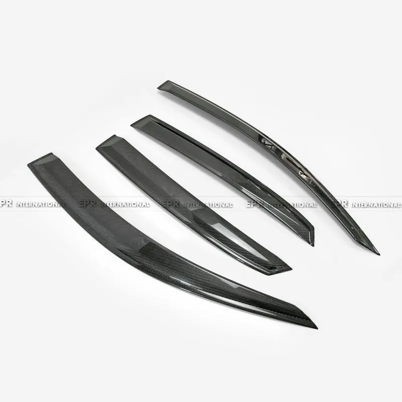 Трафарет для бровей для Honda FK8 CIVIC TYPE R OEM из углеродного волокна, дверной оконный козырек, комплект для настройки, отделка для Civic FK8 Racing