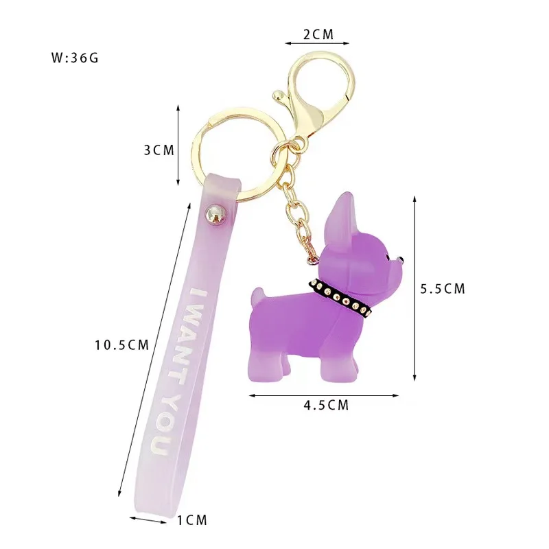 Брелок для ключей мужской/женский модный брелок из искусственной кожи в стиле