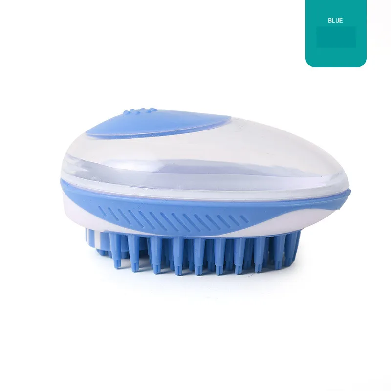 

Pet Dog Bath Brush Comb Silicone SPA Shampoo Massage Brush Shower Hair Removal Comb for Dogs Cats Cleaning Grooming Tool