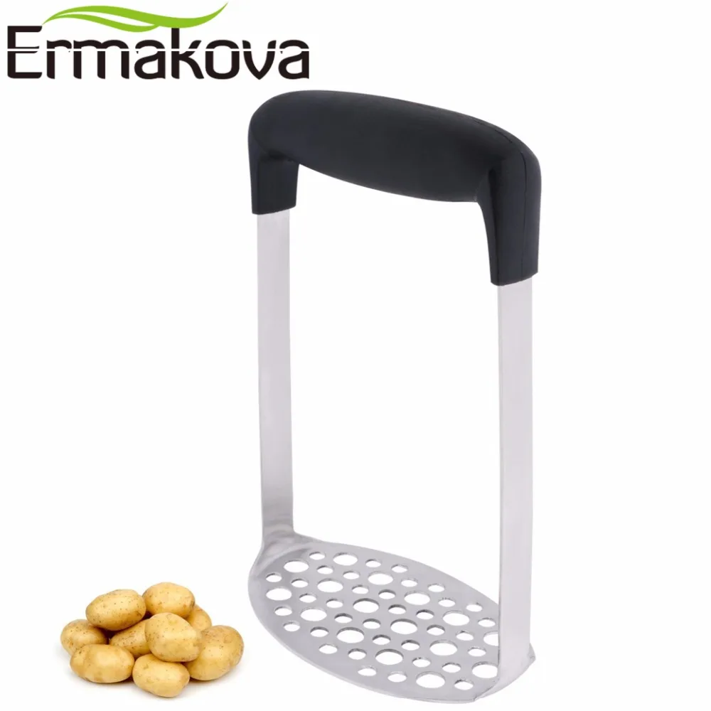 Эргономичная тарелка для картофеля ERMAKOVA с удобным захватом и широкой пластиной