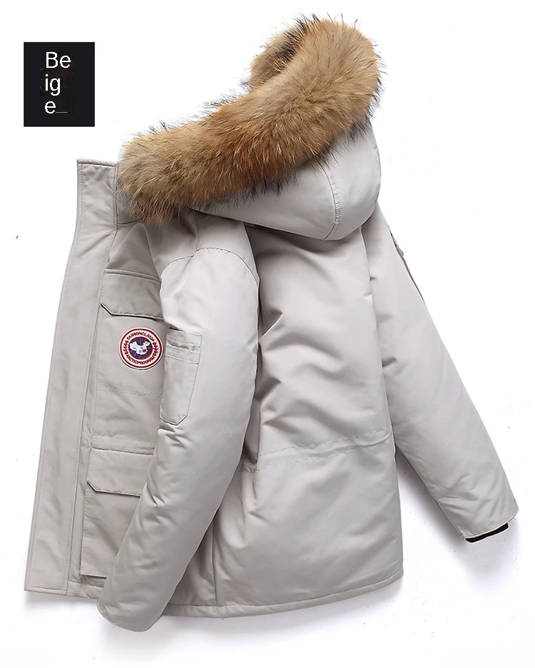 

Новинка 2021, стильные зимние рваные пальто со съемным воротником, утепленная мужская куртка с длинным ворсом, пуховик и удобное пальто