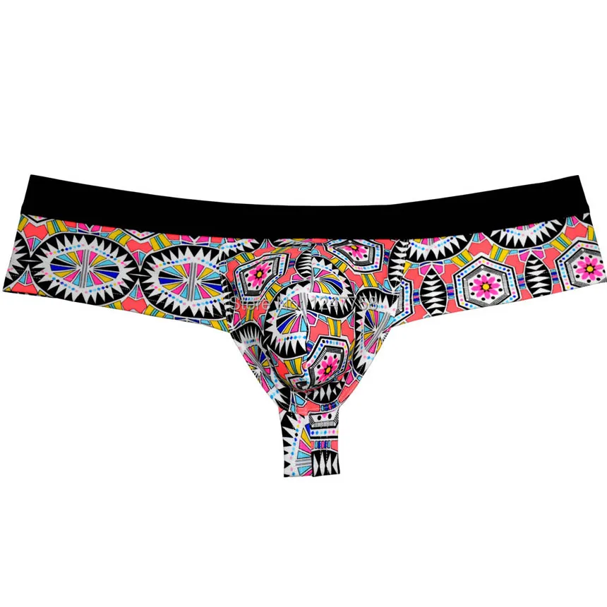 Мужские трусы-боксеры с принтом мужское нижнее белье трусы-бикини Bokserki Cheeky Meskie