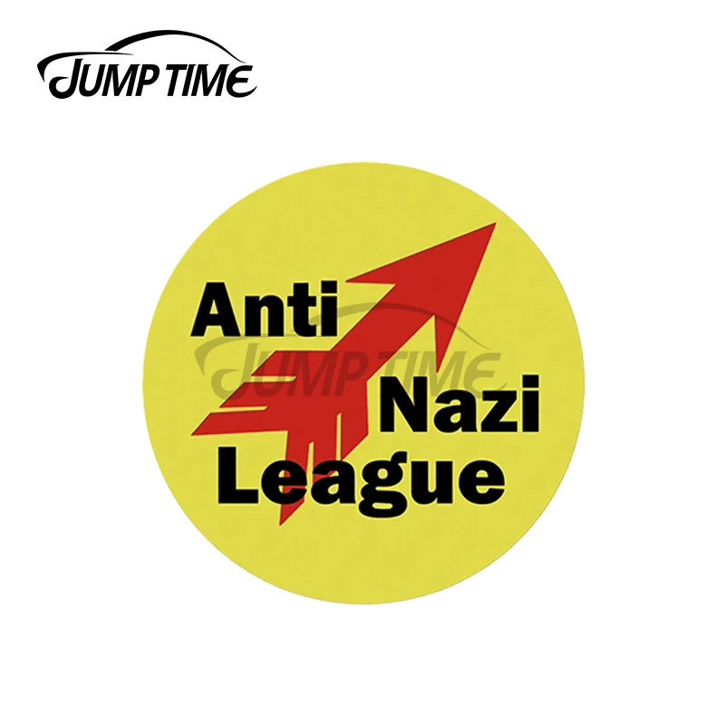 JumpTime 13x13 см для анти-нацистские Лига устойчивые к появлению царапин наклейка