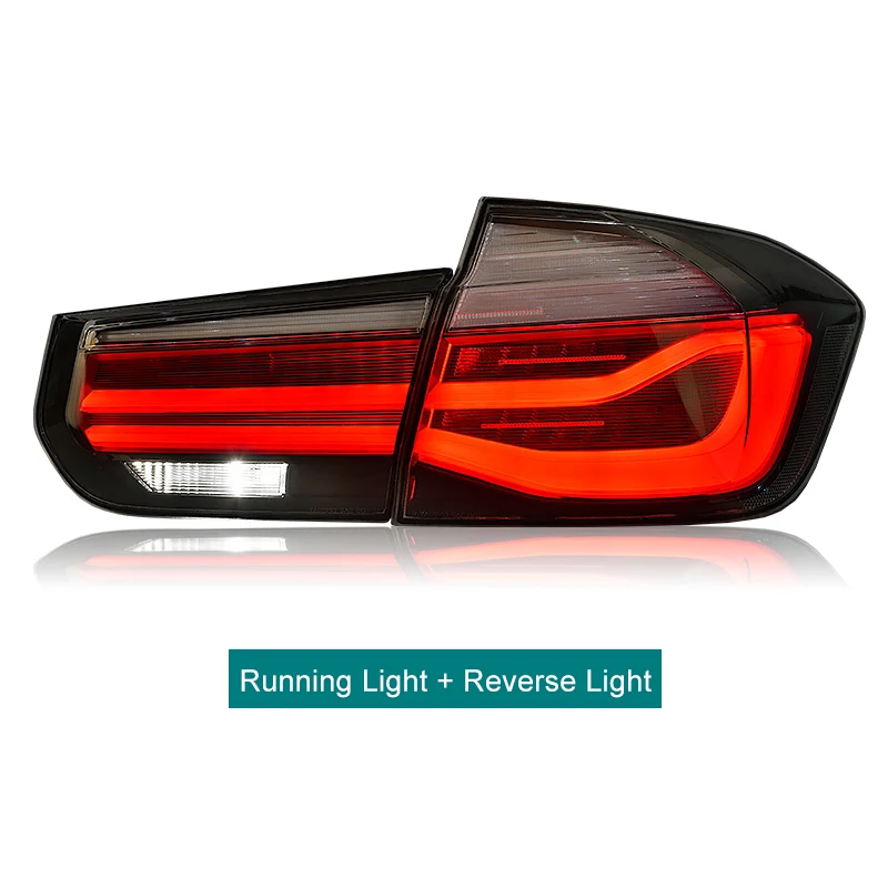 Светодиодный задний фонарь для BMW F30 F35 2013 2014 2015 2016 2017 красный Копченый черный