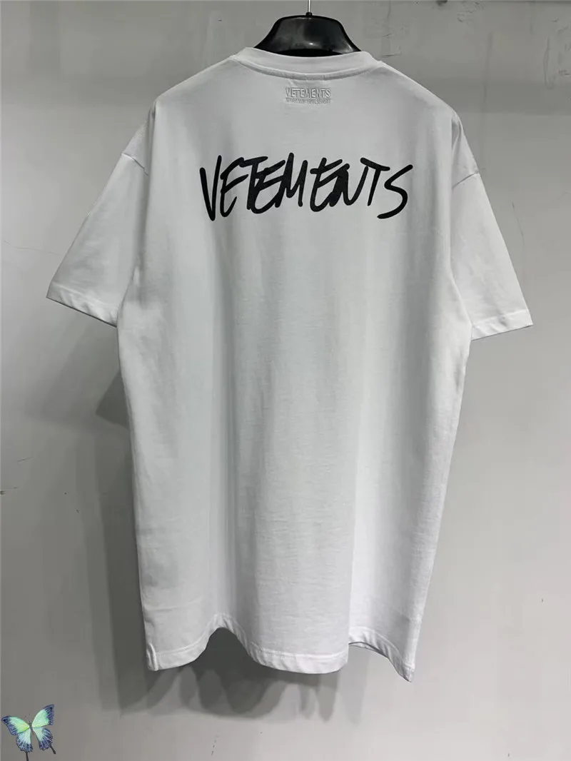 

VETEMENTS T-shirt Oversize embroidery VTM men women t shirt