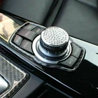 Автомобильная рамка из углеродного волокна для BMW, мультимедийная кнопка, Обложка, ручка, отделка для F10, F20, F30, F34, F07, F25, F26, F15, F16, аксессуары для интерьера