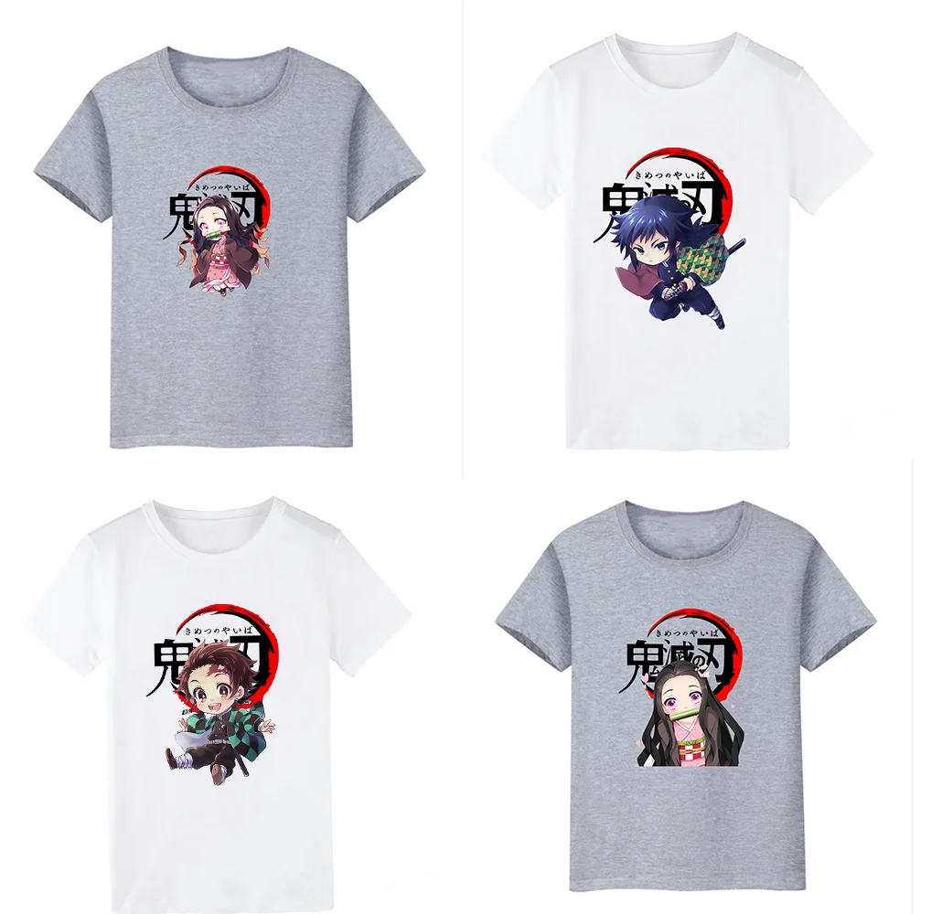 

Мультяшная женская футболка Kimetsu No Yaiba, топы с японским аниме, топы для женщин, футболка с принтом Kamado Nezuko, Женский Топ