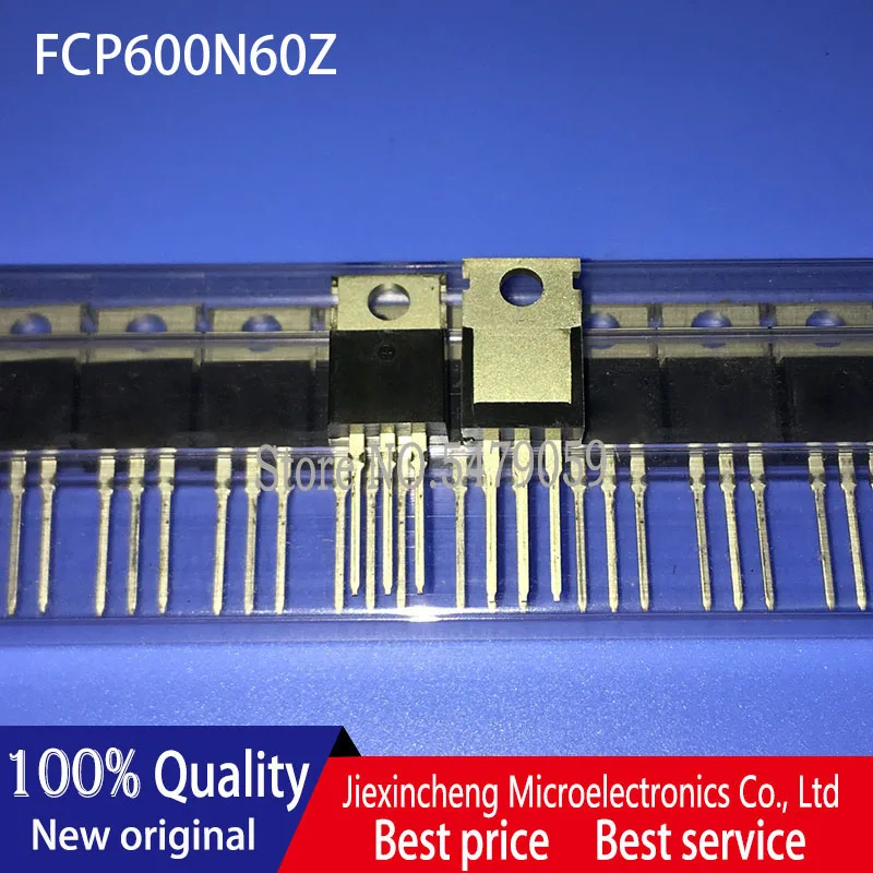 

Новый оригинальный FCP600N60Z 600N60Z 600V 7.4A MOSFET TO220