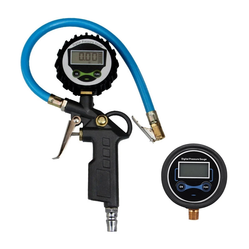 2 шт. Автомобильный манометр цифровой дисплей монитор давления в шинах серый и