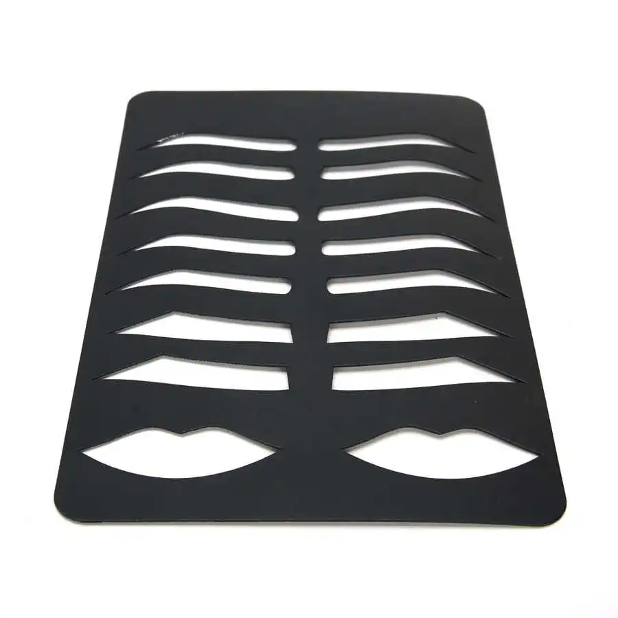 Трафареты для бровей 7 шт. трафареты губ модный набор макияжа принадлежности