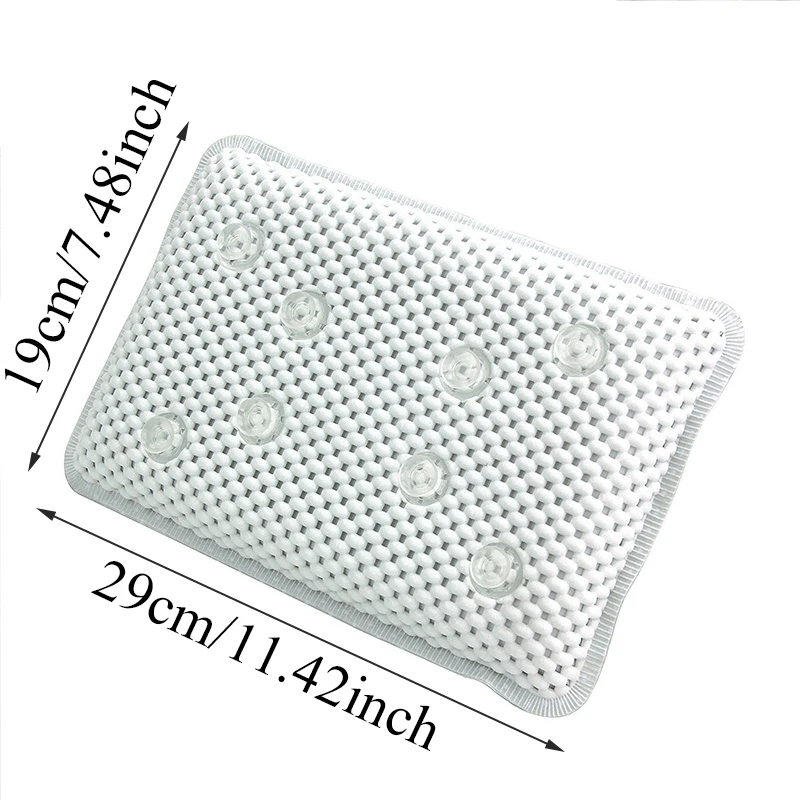 Креативная подушка для ванной на присоске подушки Спа Подголовник горячая весна