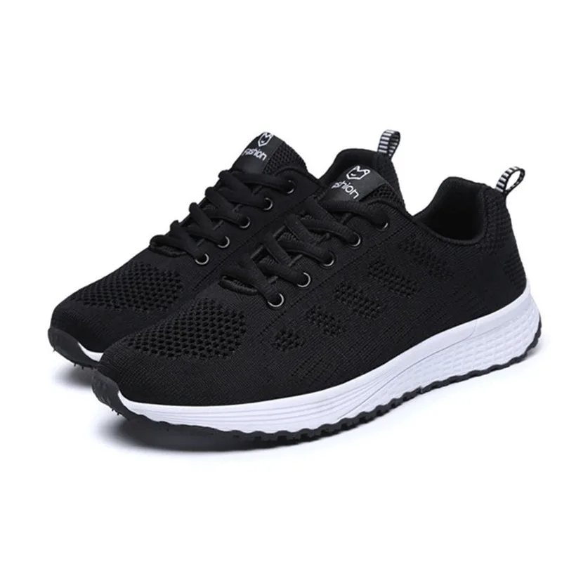 LIN KING/женская повседневная обувь на шнуровке модная дышащая прогулочная из