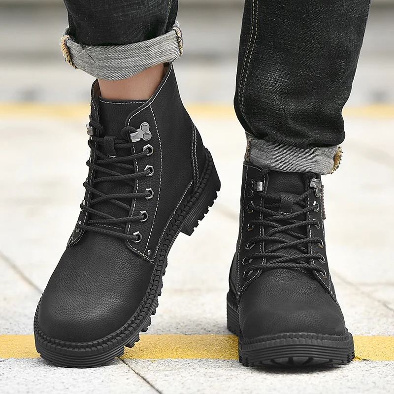 

Hightop Sneakers Casual Sports Shoes Sneaker High Top Sneakers Men Men's Leather Mens Loafers Male Shoe For Man 2020