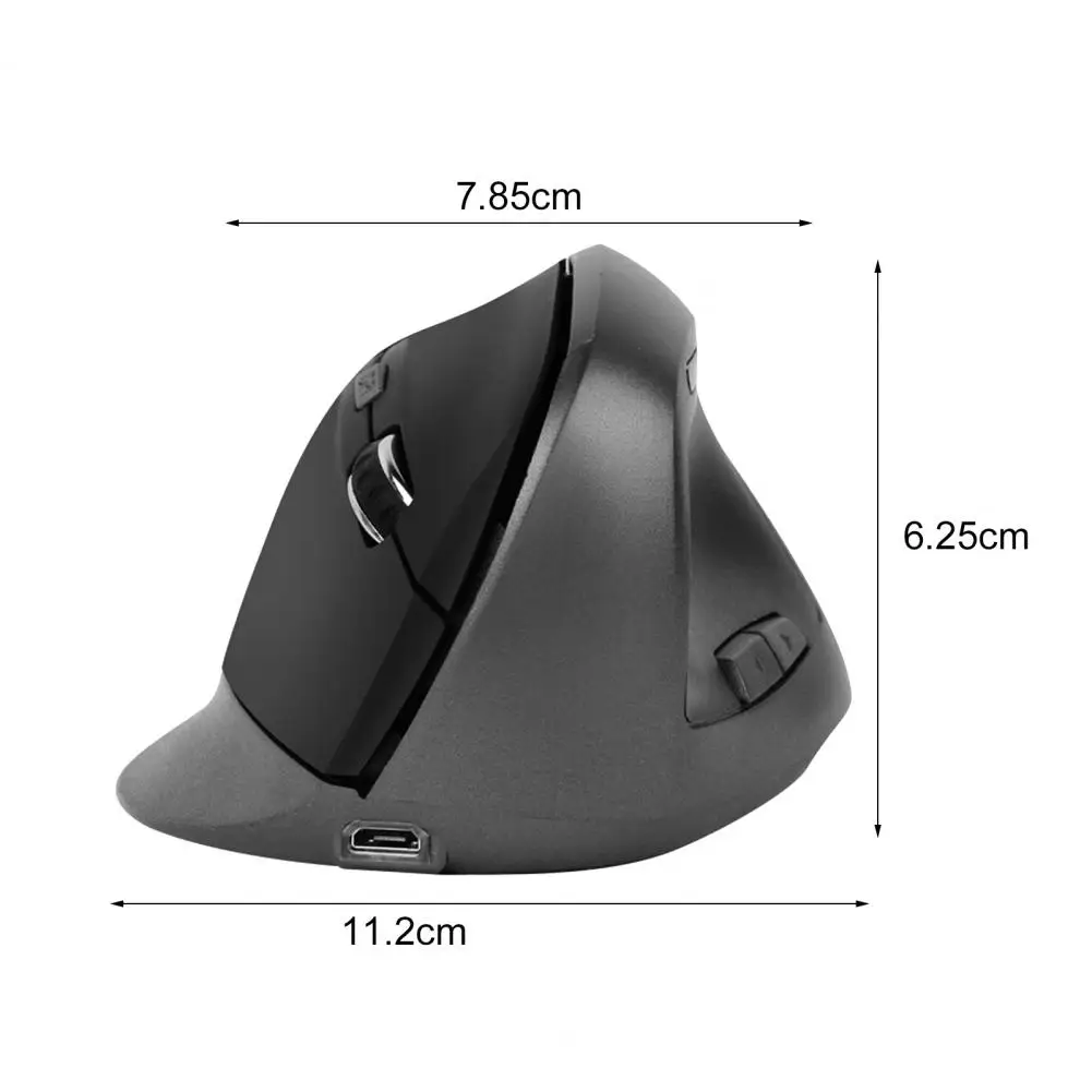 

Ergonomic Wireless Mouse 1600DPI USB Rechargeable 2.4GHz Optical Vertical Mice B95C Ergonomic Rechargeable Gaming Mouse