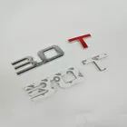 Популярная автомобильная 3D металлическая наклейка с логотипом 3,0 3,0 T, эмблема, значок, наклейки для M-azda K-IA R-en0, стиль автомобиля Ford Focus.