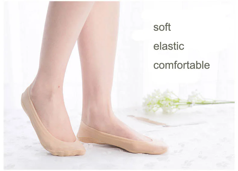 Женские носки до щиколотки Модные летние короткие с кружевными цветами для