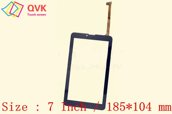 

Black 7 Inch For Irbis TZ63 TZ63L TZ63D 4G capacitive touch screen glass panel repair replacement spare parts free shipping